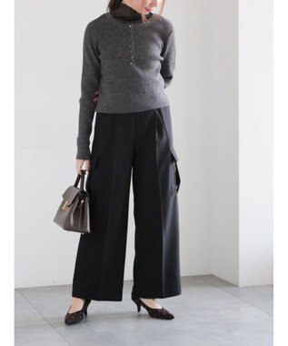 Te chichi イージーカーゴスラックス ブラック