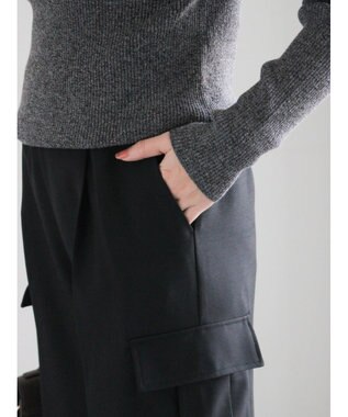 Te chichi イージーカーゴスラックス ブラック