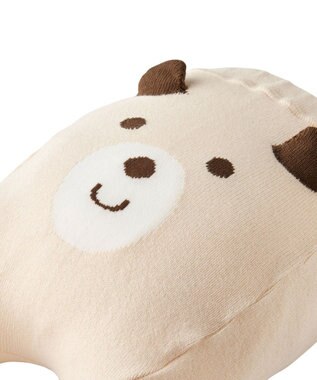 MIKI HOUSE HOT BISCUITS ボーダー柄長袖Tシャツ＆ベビースパッツギフトセット【BOX付き】 アイボリー