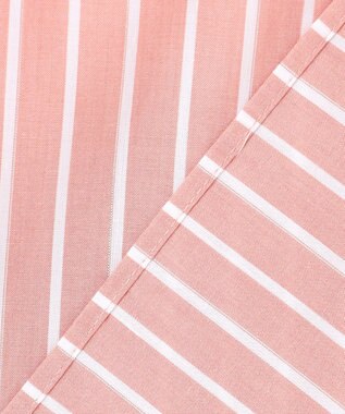 ANY SIS S ペタルスリーブ シャツ コーラルストライプ