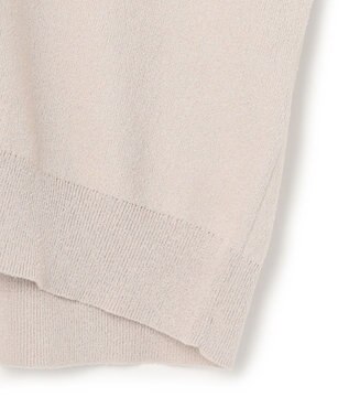 ICB L 【洗える】 ウールテンセルミニブークレ カーディガン トープ系