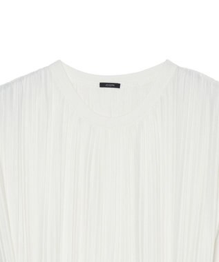 JOSEPH 【洗える】プリーテッドジャージー　ノースリーブドレス Ivory