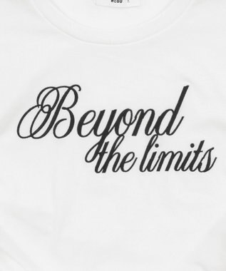 WEGO ロゴサイドドロストちびT ホワイト