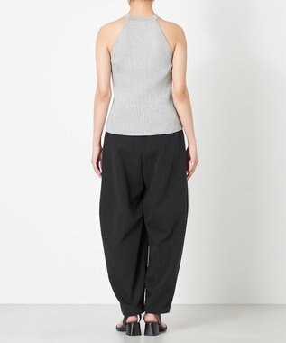 NAVE 【Nave・洗える】ラメニット タンクトップ シルバー系