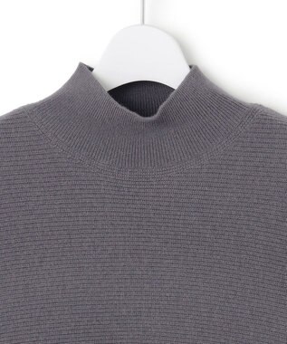 23区 【洗える】レイヤードコンビ ニット グレー系