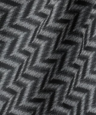 JOSEPH HOMME 【HIGH GRADE LINE】カスリシェブロンジャガード　ドロスト付ワイドショートパンツ / WAVE 2TUCK SHORTS ブラック系5