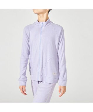 Chacott ジップアップジャケット ラベンダー
