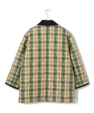 J.PRESS YORK STREET 【WOMEN】チャックキルティング ショートコート ベージュ系3