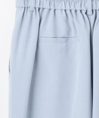 Feroux 美シルエットカラーテーパード パンツ スカイブルー系