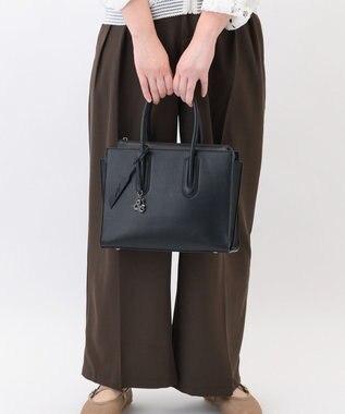 ACE BAGS & LUGGAGE W&.Day/Night スムーク ハンドバッグ B5サイズ 19191 ダブルアンドデイナイト ブラック