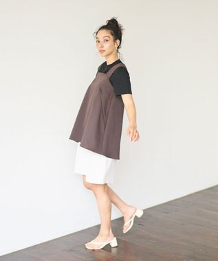 #Newans チュニックビスチェ ブラウン