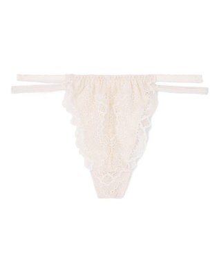 San-ai Resort（三愛水着楽園） カシュクール脇高Ｔバックショーツ アイボリー