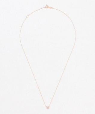 TOCCA 【WEB限定】IN YOUR HEART NECKLACE K10 ダイヤモンド ネックレス ピンクゴールド系