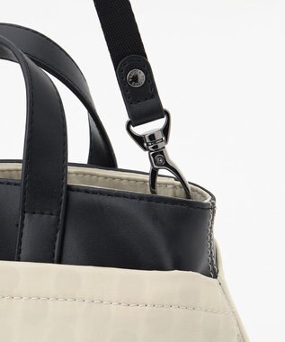 Y'SACCS Polka Dots　タックラウンド2WAYミニマムトート アイボリー