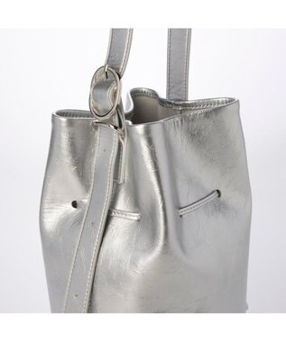 UNBILLION カカトゥ kakatoo / ドロストバゲットバッグ シルバー