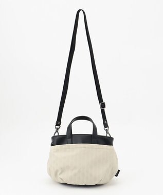 Y'SACCS Polka Dots　タックラウンド2WAYミニマムトート アイボリー