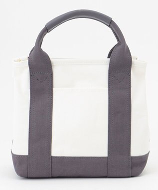 J.PRESS LADIES 【2way・撥水】 キャンバス トート バッグ グレー系1