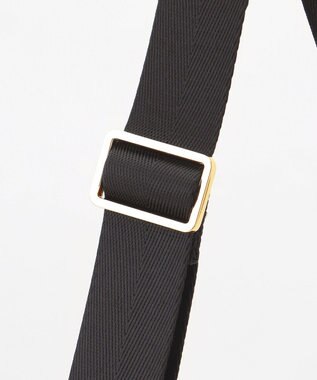 TOCCA 【サスティナブル素材・撥水・WEB＆一部店舗限定】NUOTO NYLON TOTE トートバッグ ブラック（ショルダー紫ピンク）