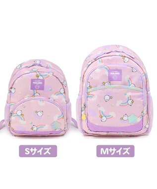 Mother garden 【2/15(日)で販売終了】 マザーガーデン MOLANG モラン リュックＳ  虹柄 キッズ リュックサック -