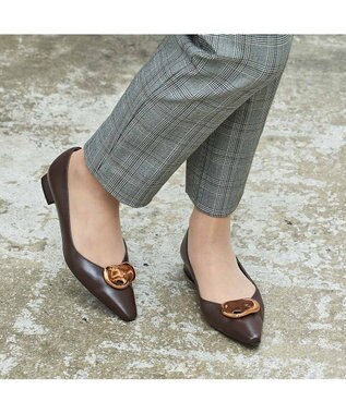 MODE ET JACOMO <MODE ET JACOMO>メタルフラットパンプス