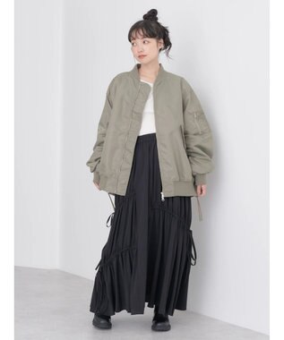 earth music&ecology ＢＩＧ　ＭＡー１ Khaki