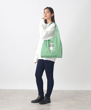 MOONBAT POLO RALPH LAUREN レインバッグ ポロベア／撥水 グリーン
