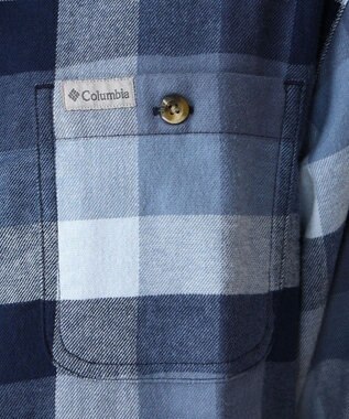 Columbia Columbia/ コーネルウッズフランネルロングスリーブシャツ /コロンビア Coll Navy Multi Buffalo Check