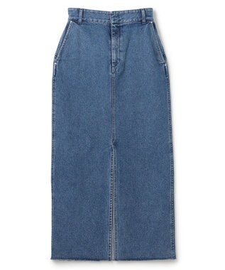 uncrave デニム スカート（uncrave WHITE） ブルー