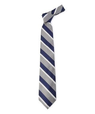 J.PRESS MEN 【STRUCTURE MIX COLLECTION】レジメンタル ネクタイ グレー系1