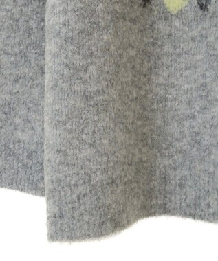 Green Parks 求心柄ニットプルオーバー Gray