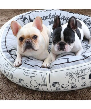 PET PARADISE スヌーピー クッション （90cm） 《ハッピーダンス柄》 ハッピーダンス柄