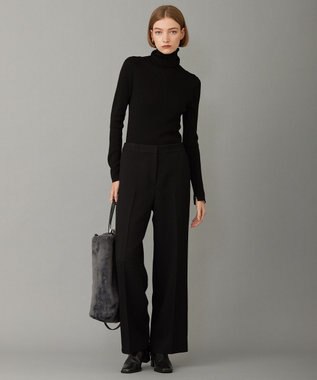 ICB ヘビーカルゼ ワイドストレートパンツ ブラック系