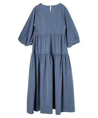 Green Parks ・ＥＬＥＮＣＡＲＥ　ＤＵＥ　ドロストティアードワンピース Blue