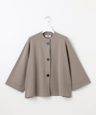 J.PRESS LADIES L 【洗える】VIGODA MILANO ニット ジャケット モカ系