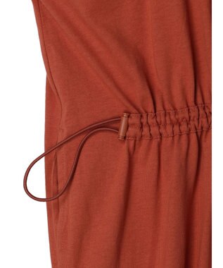 Green Parks ・ＳＵＧＡＲ　ＳＰＯＯＮ　ウエストドロストワンピース Orange