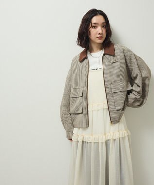 Green Parks ２ＷＡＹジップアップジャケット Check