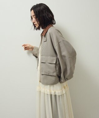 Green Parks ２ＷＡＹジップアップジャケット Check