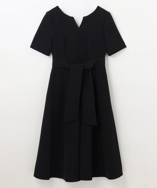 GRACE CONTINENTAL スリーブタックドレス