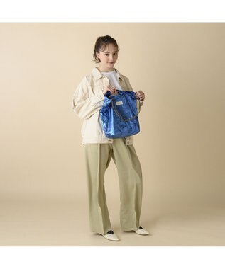 ACE BAGS & LUGGAGE W&.Day Night メル ポケッタブルバッグ Sサイズ 11781 ダブルアンドデイナイト メタリックブルー