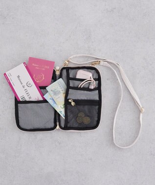 Maison de FLEUR リボン付きマルチショルダーバッグ Pink