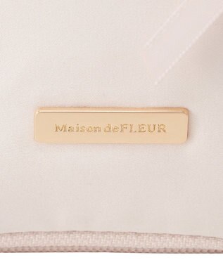 Maison de FLEUR リボン付きマルチショルダーバッグ Pink