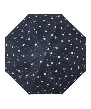 MOONBAT 【ポール & ジョー（PAUL & JOE ACCESSOIRES）】晴雨兼用日傘 長傘 ジプシー UV 一級遮光 遮熱 ネイビーブルー