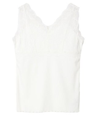 earth music&ecology 前後２ＷＡＹレースタンクトップ Sax