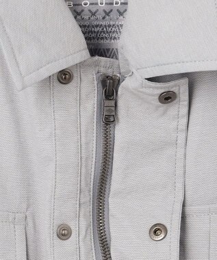 JOSEPH ABBOUD 【ストレッチ/ECO撥水】アクティブレジャーブルゾン ライトグレー系