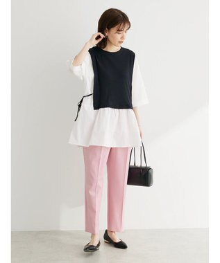 Green Parks テレコドッキングチュニック Off White