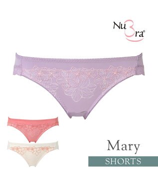 BRADELIS New York 【NuBra】メアリー ショーツ デザインヌーブラ ラベンダー