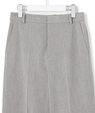 23区 【滝沢眞規子さん着用/VERY掲載】TRストレッチギャバ ワイド パンツ グレー系