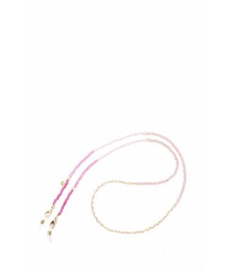 A.D.M.J. 【ネックレスとしても】スワロフスキー(R)・クリスタル/グラスコード ROSE