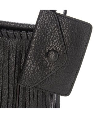 UNBILLION cachecache フリンジディテールスマホショルダー ブラック