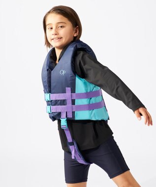 OP／FILA 【Ocean Pacific】フローティングライフジャケット（レジャー用） ネイビー